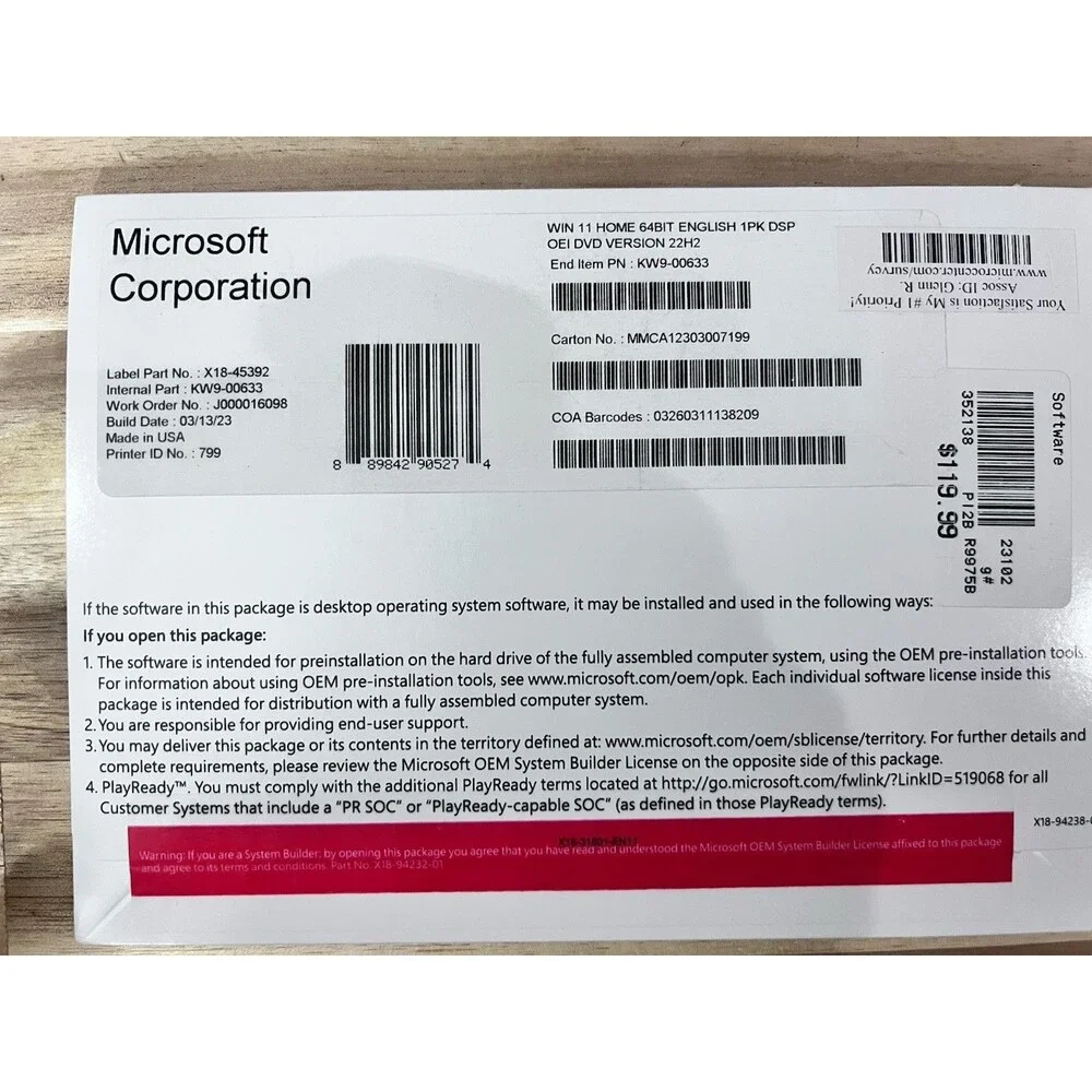 Windows 11‎ Home 64 Bit (Standard License)